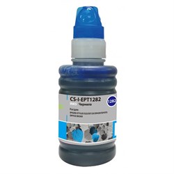 Чернила Cactus CS-I-EPT1282, для Epson St S22/SX125/SX420/SX425/Of BX305, 100мл, голубые - фото 51377055