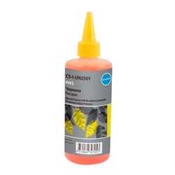 Чернила Cactus CS-I-Un250Y, для HP/Lexmark/Canon/Epson/Brother, 250мл, жёлтые - фото 51377090