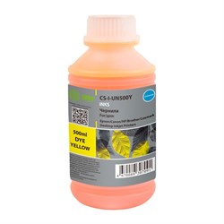 Чернила Cactus CS-I-Un500Y, для HP/Lexmark/Canon/Epson/Brother, 500мл, жёлтые - фото 51377092