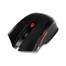 Мышь RITMIX RMW-115, игровая, беспроводная, 1600 dpi, USB, чёрная - фото 51377281