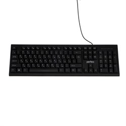 Клавиатура Perfeo "CLASSIC", проводная, мембранная, 104 клавиши, USB, чёрная - фото 51377522