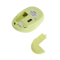 Мышь Perfeo "COMFORT", беспроводная, оптическая, 1000 dpi, 2xAAA (не в компл), жёлтая - фото 51377545