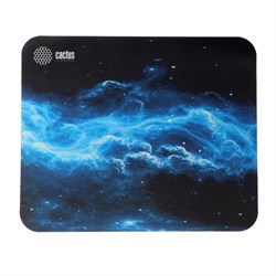 Коврик для мыши Cactus Space Clouds, 300х250х2 мм, черный - фото 51377751