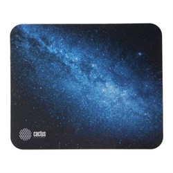Коврик для мыши Cactus Milky Way, 300×250×2 мм, чёрный - фото 51377769