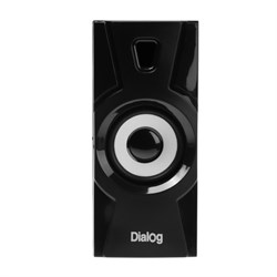 Компьютерные колонки Dialog Stride AST-10UP, 2.0, 2х5 Вт, Jack 3.5 мм, USB, LED подсветка, чёрные - фото 51377799