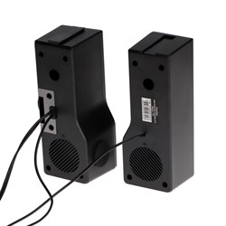 Компьютерная колонка-саундбар ExeGate Allegro 170, 2х3 Вт, USB, подсветка, чёрная - фото 51378439