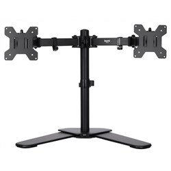 Кронштейн для монитора ЖК Buro M042, до 8 кг, 17-27", настольный, поворот и наклон и наклон, чёрный - фото 51378499