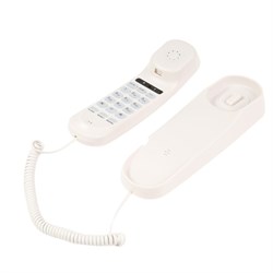 Проводной телефон Ritmix RT-002, пауза, повтор, импульсный набор, белый - фото 51378909