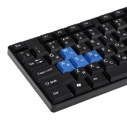 Клавиатура ExeGate Professional LY-402N, проводная, мембранная, 102 клавиши, USB, чёрная - фото 51379099