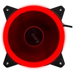 Вентилятор Aerocool Rev Red, 120x120 мм, 3-pin, 15dB, 153 гр, LED, Ret - фото 51379395