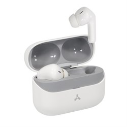 Наушники Accesstyle Terra ANC, беспроводные, вакуумные, шумоподавление, BT5.2, 380мАч, белые - фото 51379572