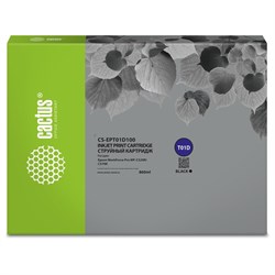 Картридж Cactus CS-EPT01D100 T01D1, для Epson Pro WF-C529R/C529RDTW, 860мл, чёрный - фото 51379796