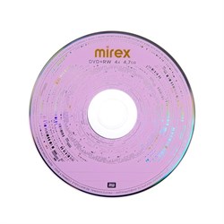 Диск DVD+RW Mirex Brand, 4x, 4.7 Гб, конверт, 1 шт. - фото 51379815