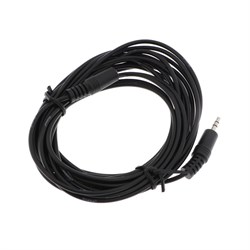 Кабель-удлинитель аудио Belsis BL1034, Jack 3.5 мм(m)-Jack 3.5 мм(f), 5 м, черный - фото 51379832