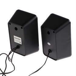 Компьютерные колонки 2.0 SmartBuy W30, 6 Вт, USB, чёрные - фото 51379858