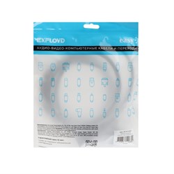 Кабель питания Exployd EX-K-1460, Schuko - C13, 2 м, чёрный - фото 51380068