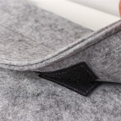 Чехол FETRI, диагональ 13", 35×25 см, цвет серый - фото 51380727