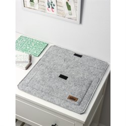 Чехол FETRI, диагональ 15,6", 40×29,5 см, цвет серый - фото 51380740