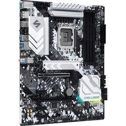 Материнская плата Asrock H670 STEEL LEGEND, LGA1700, H670, 4хDDR4, HDMI, DP, VGA, ATX - фото 51381158