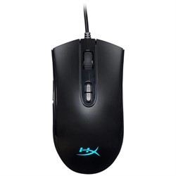 Мышь HyperX Pulsfire Core, игровая, проводная, 7 кнопок, подсветка, 6200 dpi, USB, чёрная - фото 51381224