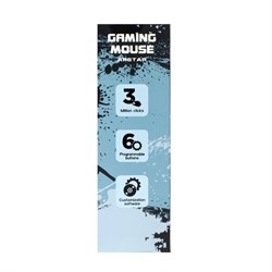 Мышь CANYON Apstar GM-12, игровая, проводная, оптическая, 6400 dpi, USB, 1.65 м, черная - фото 51381475