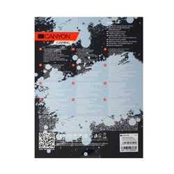 Мышь CANYON Apstar GM-12, игровая, проводная, оптическая, 6400 dpi, USB, 1.65 м, черная - фото 51381476