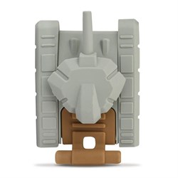 Флешка Smartbuy 032GB Wild series "Танк", 32 Гб, USB2.0, чт до 25 Мб/с, зап до 15 Мб/с,серая - фото 51381505