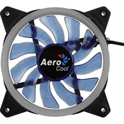 Вентилятор Aerocool Rev Blue, 120x120 мм, 3-pin, 15dB, 153 гр, LED, Ret - фото 51381744