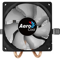 Кулер Aerocool Air Frost 2, Soc-AM4/1151/1200, 3-pin, 26dB, Al+Cu, 110W, 250 гр, LED, Ret - фото 51381758