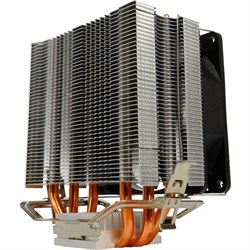Кулер Aerocool Verkho 3, Soc-AM4/1151/1200, 4-pin, 15-24dB, Al+Cu, 120W, 530 гр, Ret - фото 51381789
