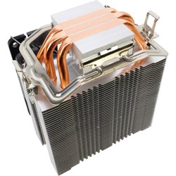 Кулер Aerocool Verkho 3, Soc-AM4/1151/1200, 4-pin, 15-24dB, Al+Cu, 120W, 530 гр, Ret - фото 51381791