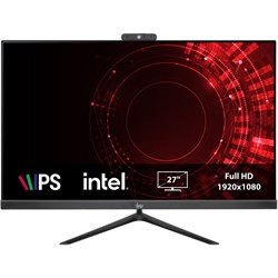 Моноблок IRU Office 27IH5P, 27", i5 11400, 8 Гб, SSD 256 Гб, UHDG 730, Dos, чёрный - фото 51382164