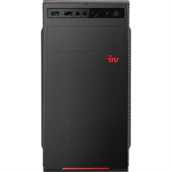 Компьютер IRU Home 310H5SE MT, i3 10100, 4 Гб, SSD 240 Гб, UHDG 630, Dos, чёрный - фото 51382480