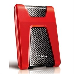 Внешний жесткий диск A-Data AHD650-1TU31-CRD HD650, 1 Тб, USB 3.0, 2.5", красный - фото 51382641