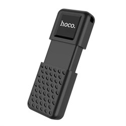 Флешка Hoco UD6 Intelligent, 8 ГБ, USB 2.0, чтение до 30 Мб/с, запись до 10 Мб/с, чёрная - фото 51382943