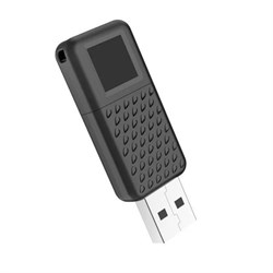 Флешка Hoco UD6 Intelligent, 32 ГБ, USB 2.0, чтение до 30 Мб/с, запись до 10 Мб/с, чёрная - фото 51382948
