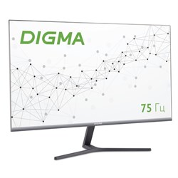 Монитор Digma  DM-MONB2704, 27", IPS, 1920x1080, 75 Гц, 5 мс, HDMI, DP, серый - фото 51383342