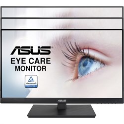 Монитор Asus VA229QSB, 21.5", IPS, 1920x1080, 75Гц, 4 мс, HDMI, VGA, DP, чёрный - фото 51383905