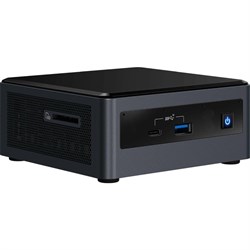 Неттоп Intel Core i3-10110U, 4Гб, SSD 64 Гб, UHDG 620, I219-V, Wi-fi, BT, чёрный - фото 51383981