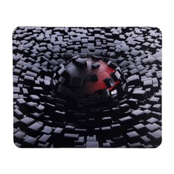 Коврик для мыши Oklick OK-F0281, 280x225x3мм, рис. "Разрушение" - фото 51384157