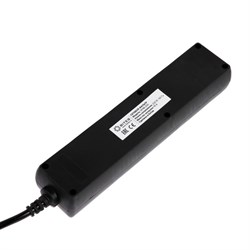 Сетевой фильтр 5bites SP4B-230 4S, 4 розетки, 3 м, 10 А, 3х0.75 мм2, с з/к, с выкл., черный - фото 51384343