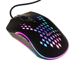 Мышь Smartbuy RUSH Incerto, игровая, проводная, подсветка, 3200 dpi, 7 кнопок, USB, чёрная - фото 51384442