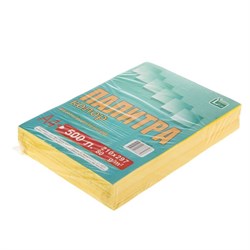 Бумага цветная А4, 500 листов "Палитра колор" Интенсив, желтая, 80 г/м² - фото 51384829