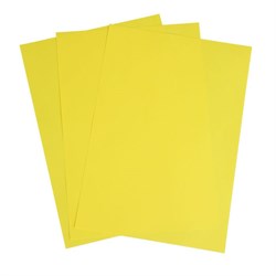 Бумага цветная А4, 50 листов Calligrata Интенсив, жёлтая, 80 г/м² - фото 51384997