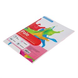 Бумага цветная А4, 50 листов Calligrata Пастель, розовая, 80 г/м² - фото 51385064