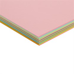 Бумага цветная А4, 100 листов, Calligrata, 20 цветов, 80 г/м², МИКС - фото 51385430