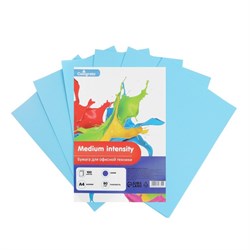 Бумага цветная А4 100 л Calligrata, умеренный интенсив голубой 80 г/м² - фото 51385463