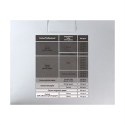 Фотобумага для струйной печати А6, 500 листов Cactus, 180 г/м2, односторонняя, глянцевая - фото 51385655