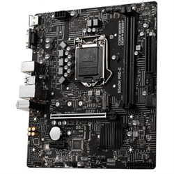 Материнская плата MSI B560M PRO-E, LGA1200, B560, 2хDDR4, VGA, HDMI, mATX - фото 51386049