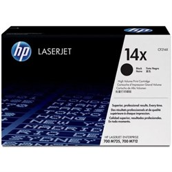 Картридж HP 14X CF214X для 700/M712 (17500k), черный - фото 51386257